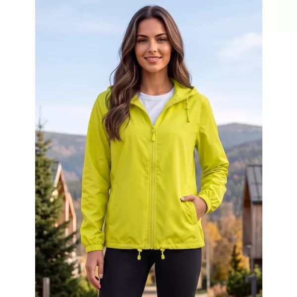  Unisex vjetrovka ALTISPORT NoPrint NP/ALU425 NEON ŽUTA 