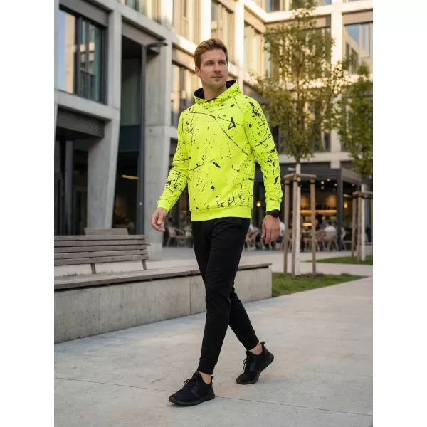  Muška premium funkcionalna majica ALTISPORT VOJ/ALM034MI01 NEON ŽUTA 