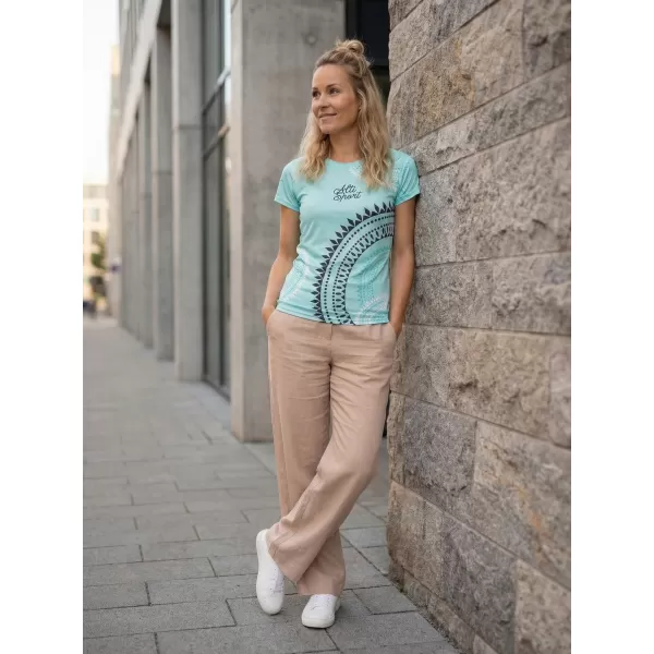  Ženska premium funkcionalna majica ALTISPORT VOJ/ALW033TR01 MRAZ PLAVA 