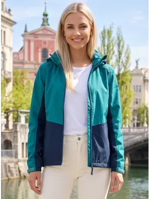 Ženska jakna ALTISPORT NoPrint NP/ALW935 SMARAGD
