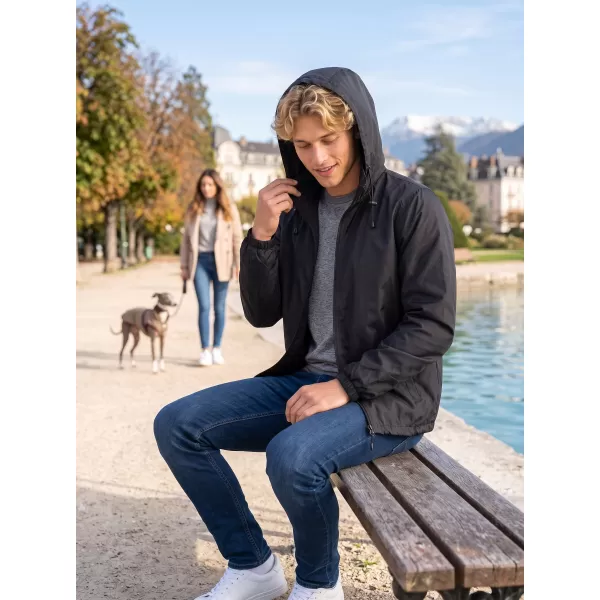  Unisex vjetrovka ALTISPORT NoPrint NP/ALU425 CRNA 