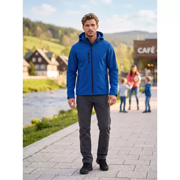  Muška softshell jakna ALTISPORT NoPrint NP/ALM225 KRALJEVSKO PLAVA 
