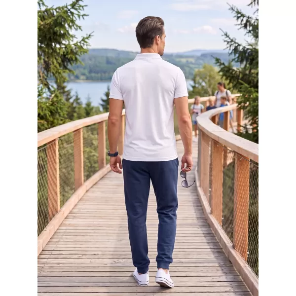  Muška majica s kragnom ALTISPORT NoPrint NP/ALM712 BIJELA 