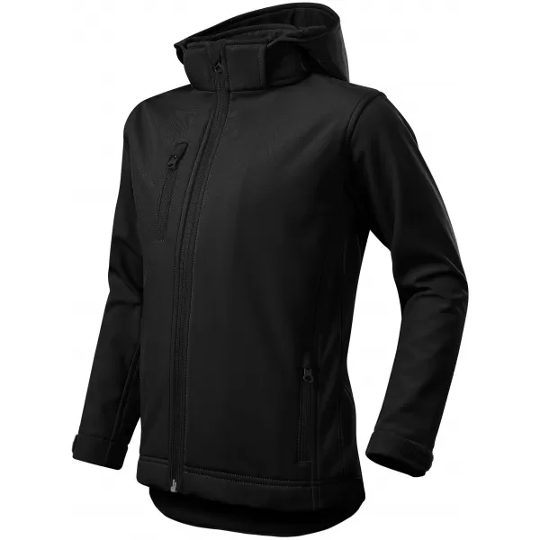  Dječja softshell jakna ALTISPORT NoPrint NP/ALK535 CRNA 