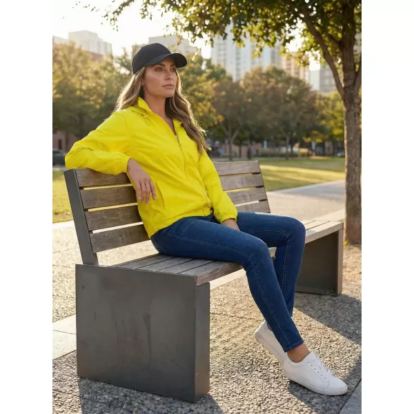  Unisex vjetrovka ALTISPORT NoPrint NP/ALU425 NEON ŽUTA 