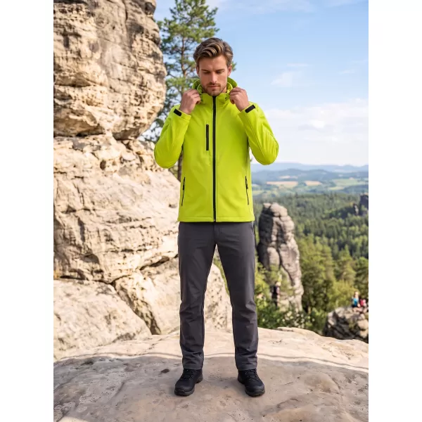  Muška softshell jakna ALTISPORT NoPrint NP/ALM225 VAPNO 
