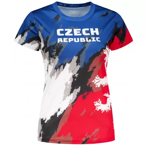  Ženska premium funkcionalna majica ALTISPORT x CZE VOJ/ALW036TR01 PRUGE 