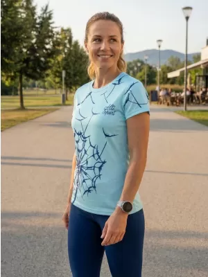 Ženska premium funkcionalna majica ALTISPORT VOJ/ALW035TR01 MRAZ PLAVA