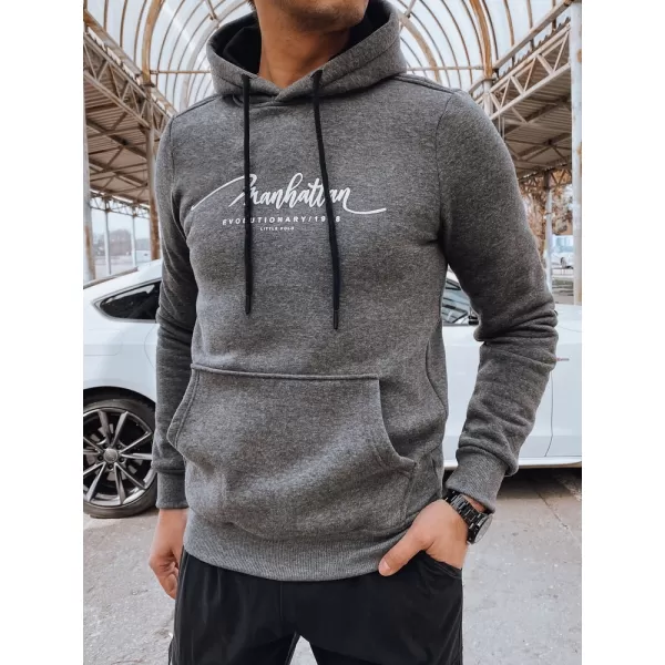  Muška dukserica DSTREET BX5705 TAMNO SIVA 