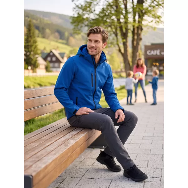  Muška softshell jakna ALTISPORT NoPrint NP/ALM225 KRALJEVSKO PLAVA 