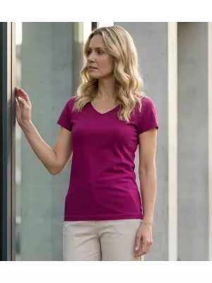 Ženska majica kratkih rukava ALTISPORT NoPrint NP/ALW261 FUKSIJA CRVENA