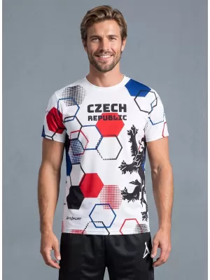 Muška premium funkcionalna majica ALTISPORT x CZE VOJ/ALM036TR01 HEKSA BIJELA