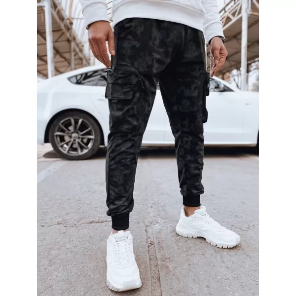  Muški tragovi DSTREET UX4362 CRNI 