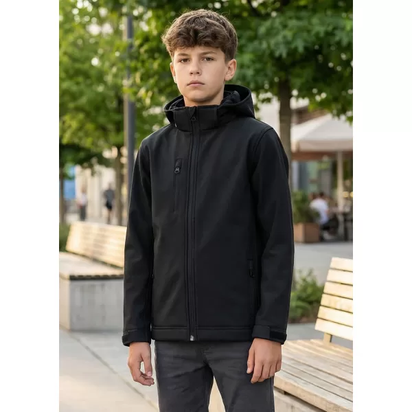  Dječja softshell jakna ALTISPORT NoPrint NP/ALK535 CRNA 