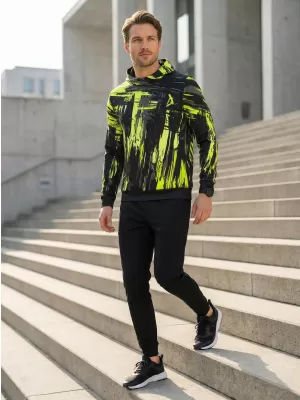 Muška vrhunska majica ALTISPORT VOJ/ALM010MI01 CRNA I ŽUTA