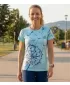 Ženska premium funkcionalna majica ALTISPORT VOJ/ALW035TR01 MRAZ PLAVA