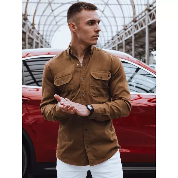  Košulja DSTREET DX2580 KARAMELA 