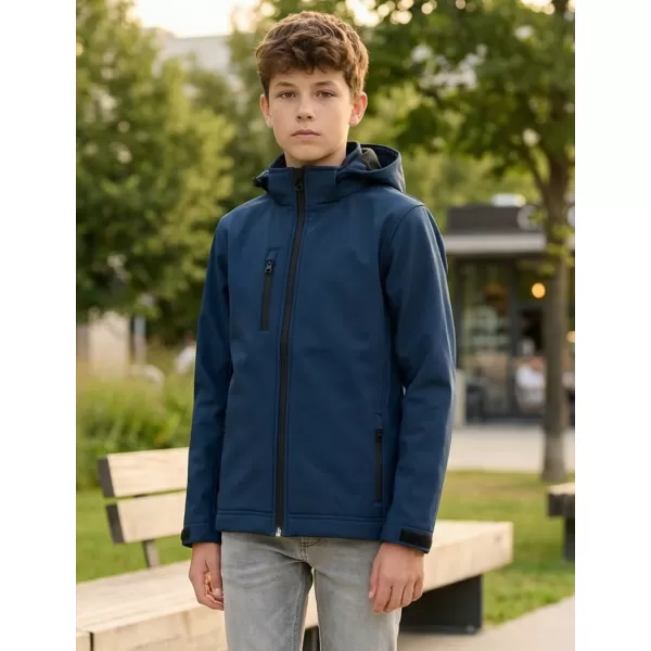  Dječja softshell jakna ALTISPORT NoPrint NP/ALK535 TAMNOPLAVA 