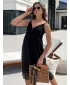 Haljina DSTREET SIENA EY2506 CRNI