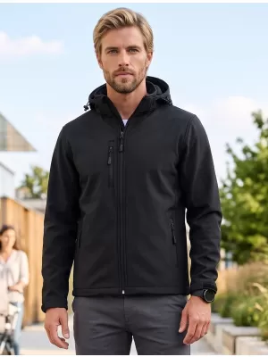 Muška softshell jakna ALTISPORT NoPrint NP/ALM225 CRNA