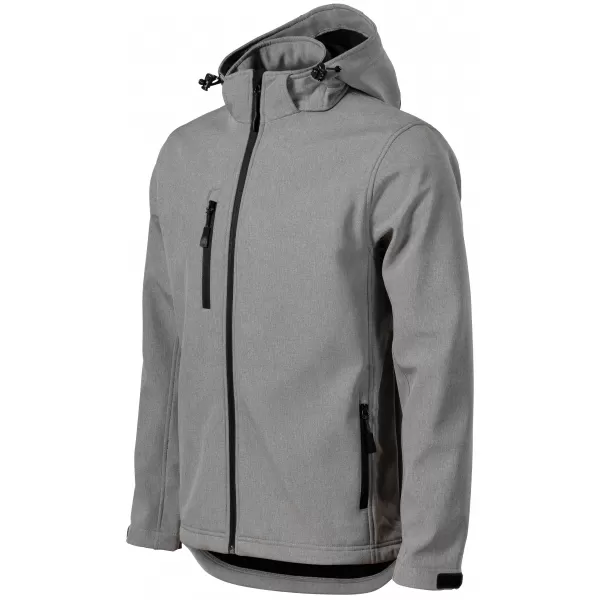  Muška softshell jakna ALTISPORT NoPrint NP/ALM225 ČELIČNO SIVA 