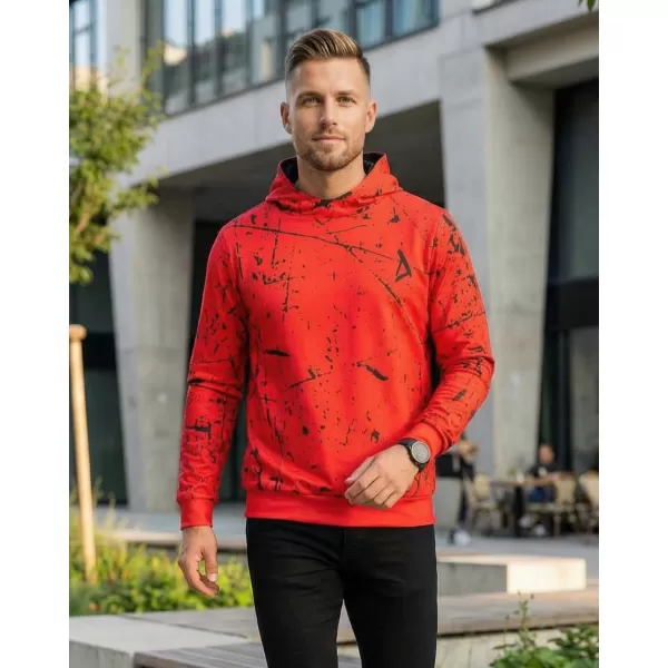  Muška premium funkcionalna majica ALTISPORT VOJ/ALM034MI01 CRVENA 