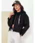 Ženska jakna DSTREET FERTI TY4304 CRNI