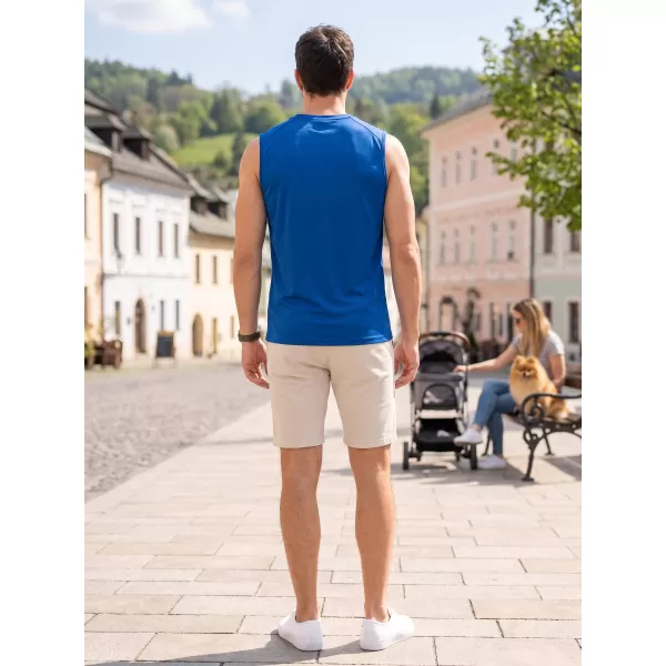  Muška funkcionalna majica bez rukava ALTISPORT NoPrint NP/ALM028 KRALJEVSKO PLAVA 
