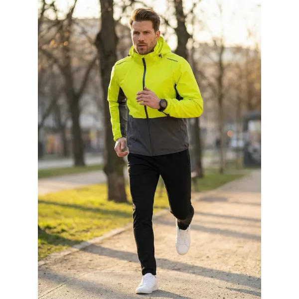  Muška jakna ALTISPORT NoPrint NP/ALM835 NEON ŽUTA 