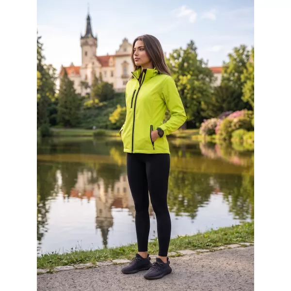  Ženska softshell jakna ALTISPORT NoPrint NP/ALW125 VAPNO 