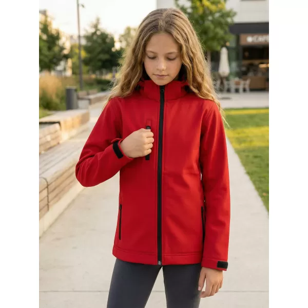  Dječja softshell jakna ALTISPORT NoPrint NP/ALK535 CRVENA 