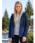 Ženska jakna ALTISPORT NoPrint NP/ALW935 TAMNOPLAVA