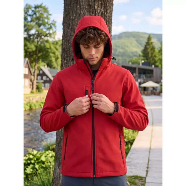 Muška softshell jakna ALTISPORT NoPrint NP/ALM225 CRVENA 