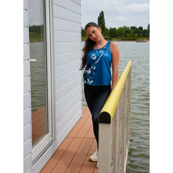  Ženska premium funkcionalna majica bez rukava ALTISPORT VOJ/ALW022TIL01 KEROZIN 