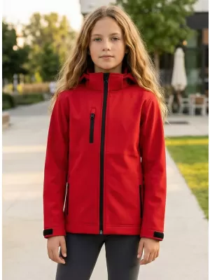 Dječja softshell jakna ALTISPORT NoPrint NP/ALK535 CRVENA