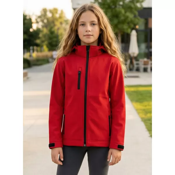  Dječja softshell jakna ALTISPORT NoPrint NP/ALK535 CRVENA 