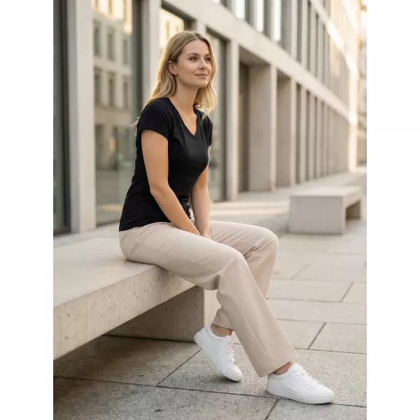  Ženska majica kratkih rukava ALTISPORT NoPrint NP/ALW261 CRNA 