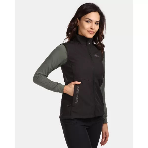  Ženski softshell prsluk KILPI SOIL-W VL0113KI CRNA 