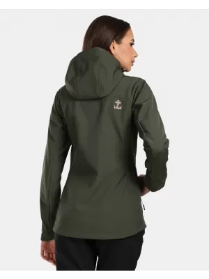 Ženska softshell jakna KILPI RAVIA-W VL0109KI TAMNO ZELENA