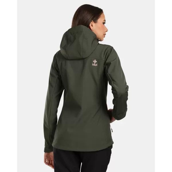  Ženska softshell jakna KILPI RAVIA-W VL0109KI TAMNO ZELENA 