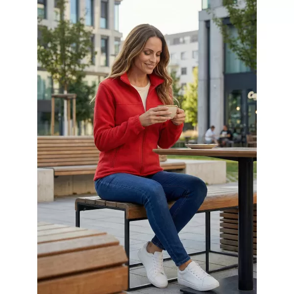  Ženska majica od flisa ALTISPORT NoPrint NP/ALW405 CRVENA 