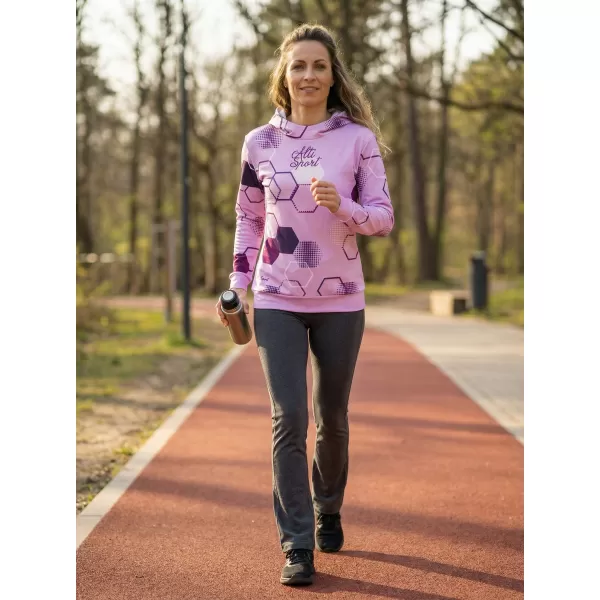  Ženska vrhunska funkcionalna majica ALTISPORT VOJ/ALW037MI01 LILA 