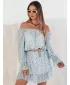 Haljina DSTREET KERVEN EY2470 PLAVI