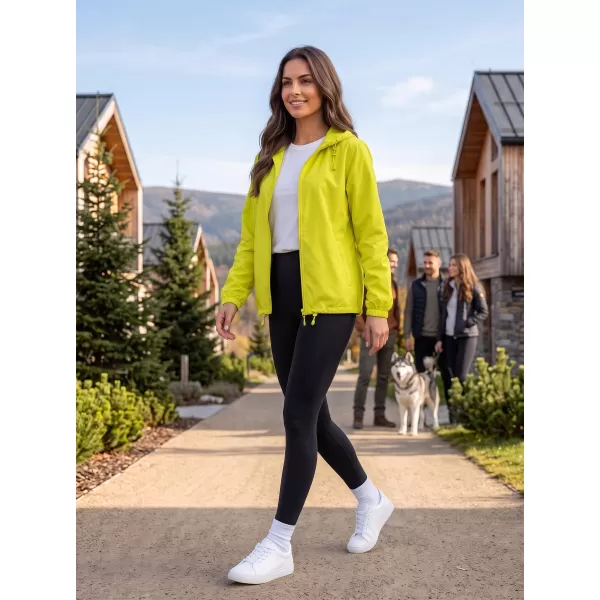  Unisex vjetrovka ALTISPORT NoPrint NP/ALU425 NEON ŽUTA 