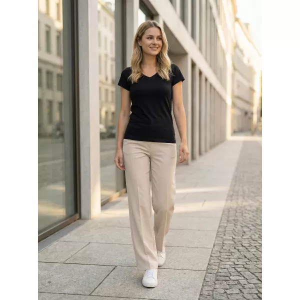  Ženska majica kratkih rukava ALTISPORT NoPrint NP/ALW261 CRNA 
