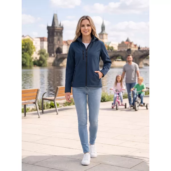  Ženska softshell jakna ALTISPORT NoPrint NP/ALW125 TAMNOPLAVA 