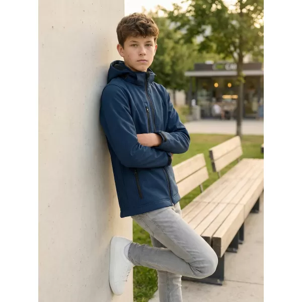  Dječja softshell jakna ALTISPORT NoPrint NP/ALK535 TAMNOPLAVA 