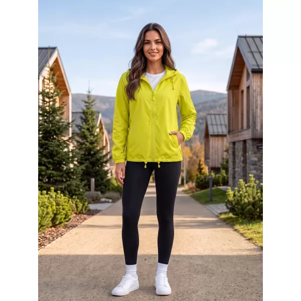  Unisex vjetrovka ALTISPORT NoPrint NP/ALU425 NEON ŽUTA 