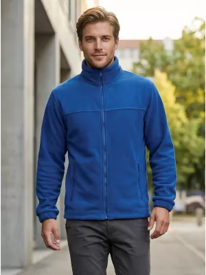 Muška majica od flisa ALTISPORT NoPrint NP/ALM105 KRALJEVSKO PLAVA