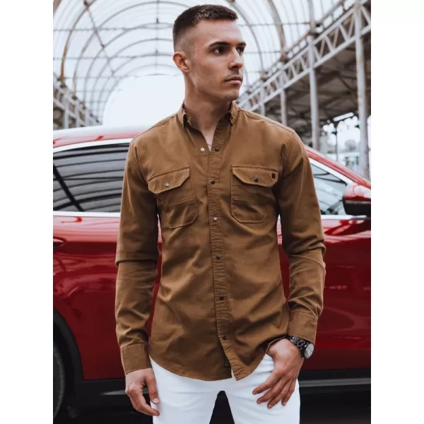  Košulja DSTREET DX2580 KARAMELA 